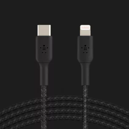 Кабель Belkin Braided USB-С to Lightning 1m (Black)